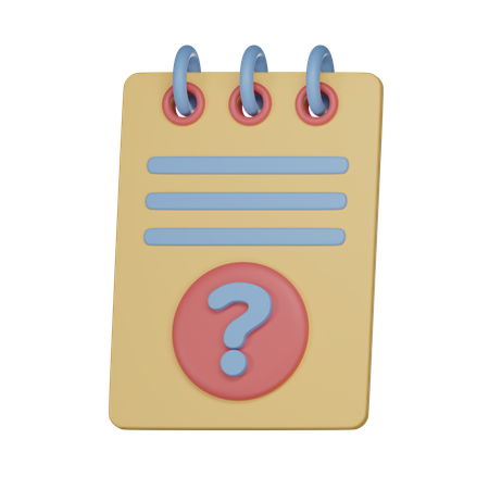 Pergunta  3D Icon