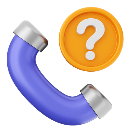 FAQ helpdesk  3D Icon