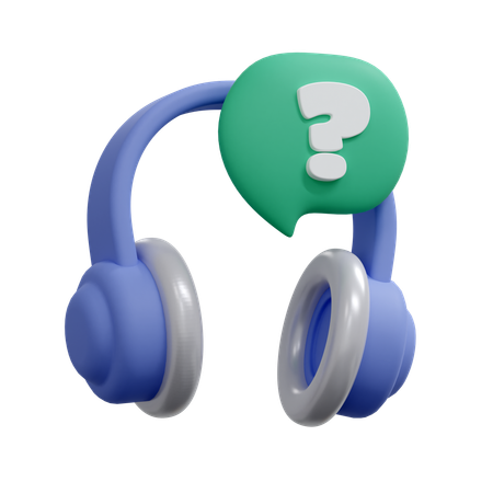 FAQ helpdesk  3D Icon