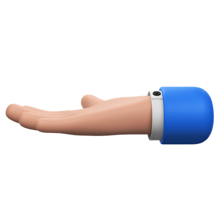 Pergunte o gesto com a mão  3D Icon