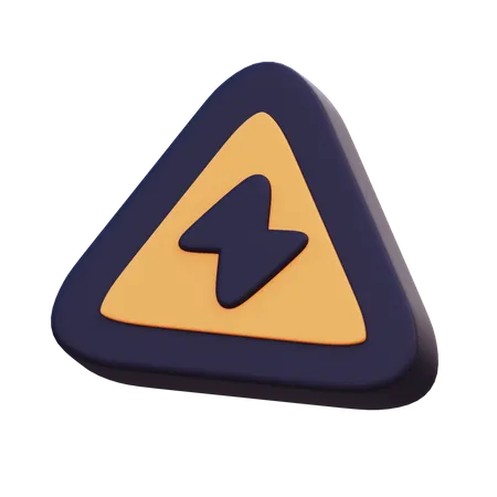 Perigo  3D Icon