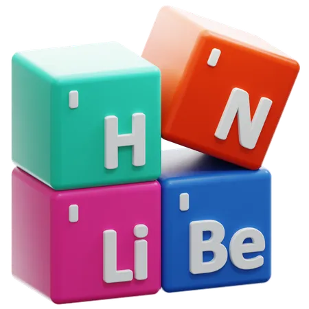 Periodic element  3D Icon
