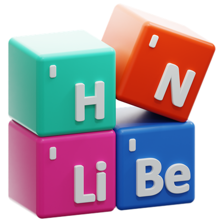 Periodic element  3D Icon