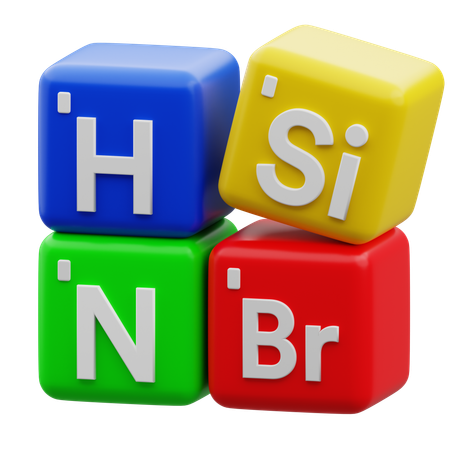 Periodic Table  3D Icon