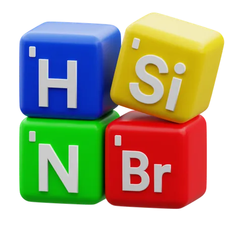 Periodic Table  3D Icon