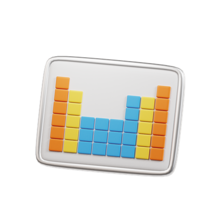 Periodic Table  3D Icon