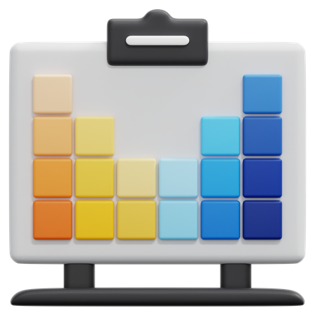 Periodic Table  3D Icon