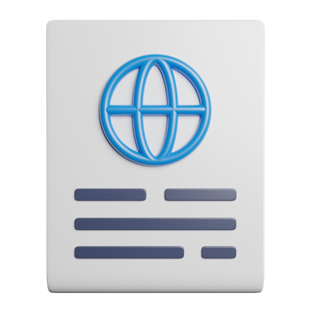 Periódico  3D Icon