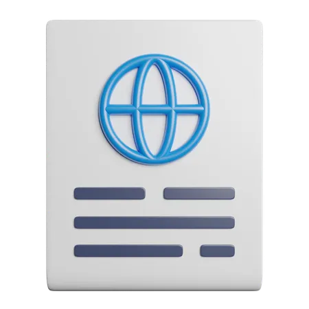 Periódico  3D Icon