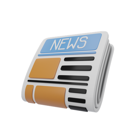 Periódico  3D Icon