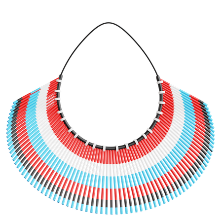 Perlenkette  3D Icon