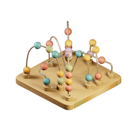 Perlenlabyrinth  3D Icon