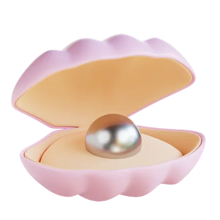 Perlenmuschel  3D Icon
