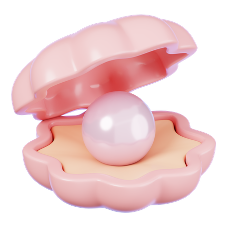 Perlenmuschel  3D Icon