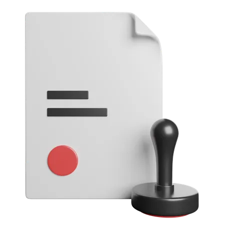 Permission  3D Icon