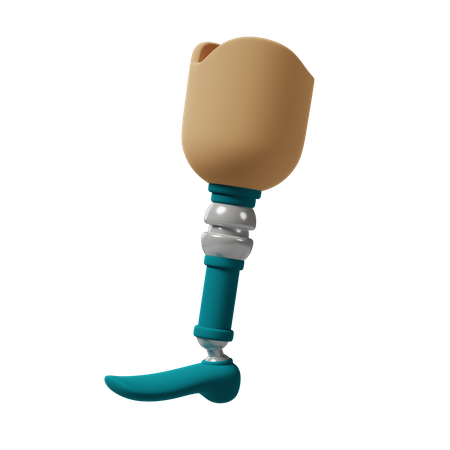 Prótese de perna  3D Icon