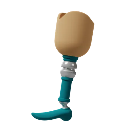 Prótese de perna  3D Icon