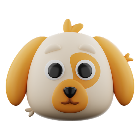 Perro  3D Icon