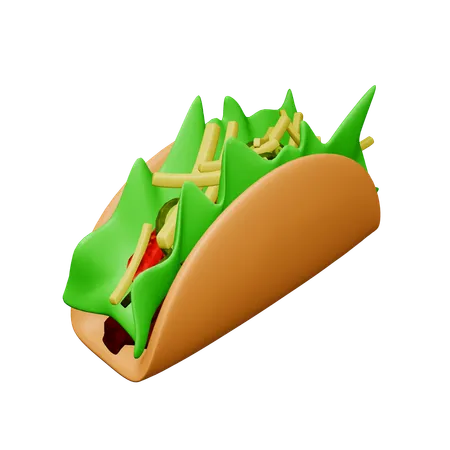 Hot dog  3D Icon