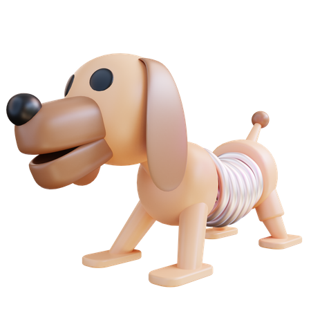 Perro de juguete  3D Icon