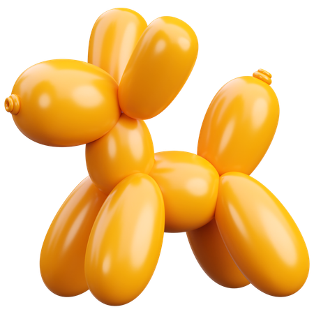 Perro globo  3D Icon