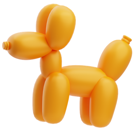 Perro globo  3D Icon