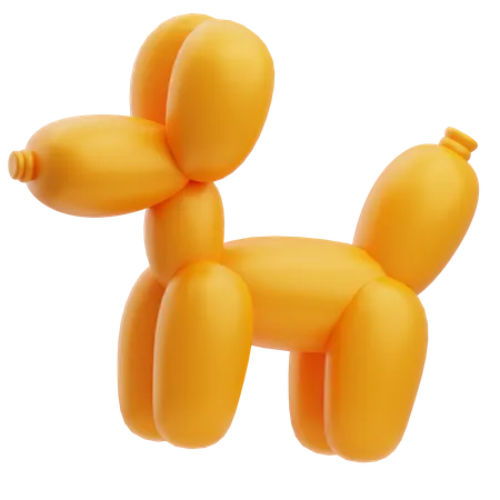 Perro globo  3D Icon