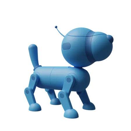 Perro robótico  3D Illustration