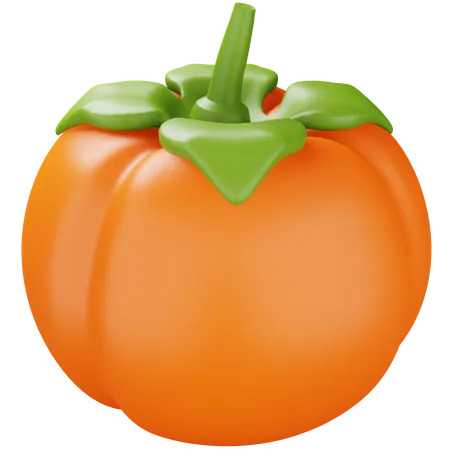 Persimmon  3D Icon