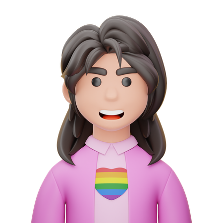 Persona lesbiana  3D Icon