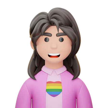 Persona lesbiana  3D Icon