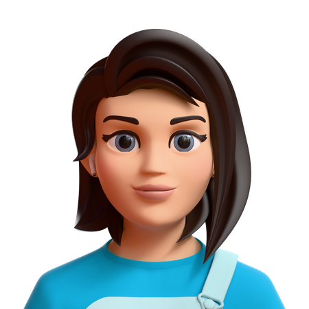 Personagens Femininas  3D Icon