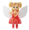 Personaje de chica de cupido de San Valentín