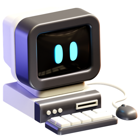 Personal Computer  3D Icon