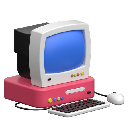 Personal Computer  3D Icon