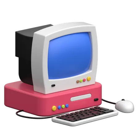 Personal Computer  3D Icon