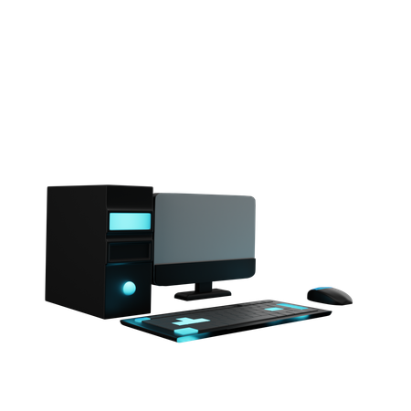 Personal Computer  3D Icon