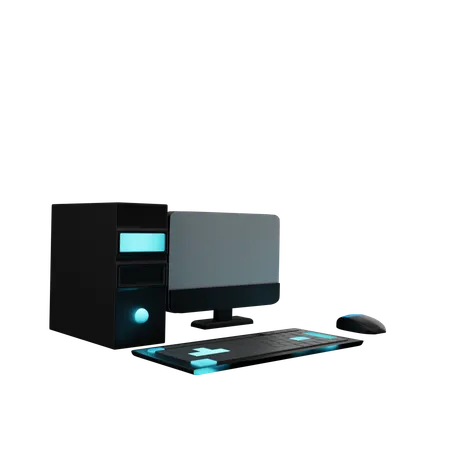 Personal Computer  3D Icon