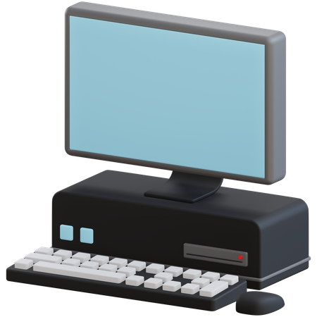 Personal Computer 3D Icon