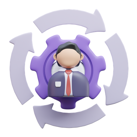 Personal Development  3D Icon