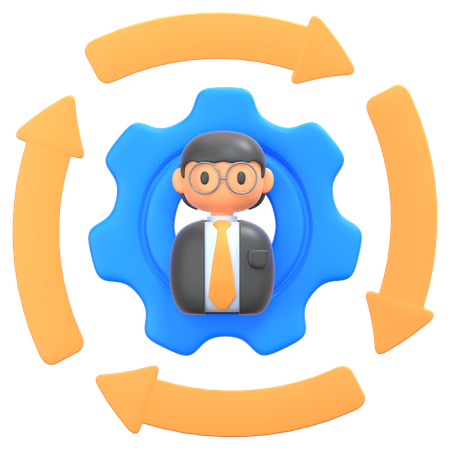 Personal Development  3D Icon