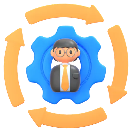 Personal Development  3D Icon
