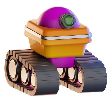 Personal droid  3D Icon