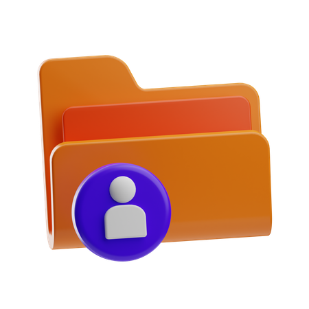 Personal Folder  3D Icon