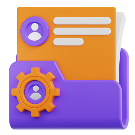 Personal Folder  3D Icon