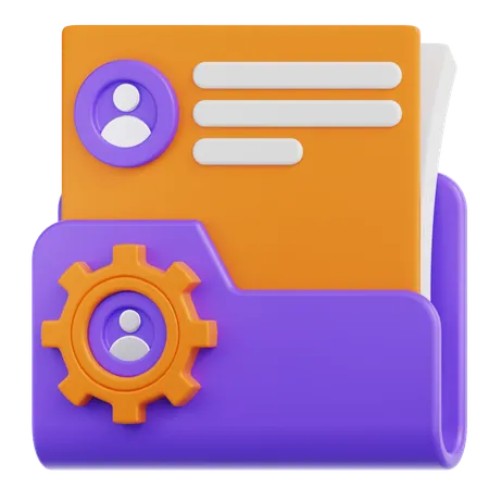 Personal Folder  3D Icon