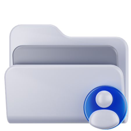 Personal Folder  3D Icon