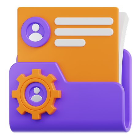 Personal Folder  3D Icon
