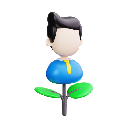 Personal Growth  3D Icon