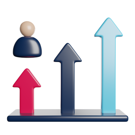 Personal Growth  3D Icon